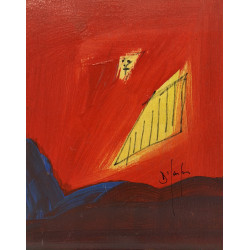 Salvatore D’Imperio – Tecnica mista su tavola 20x25 cm