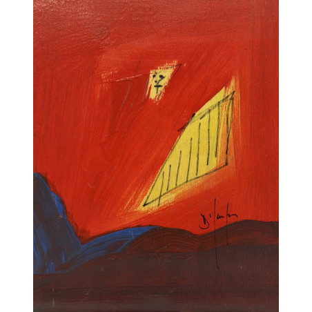 Salvatore D’Imperio – Tecnica mista su tavola 20x25 cm