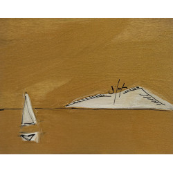 Salvatore D’Imperio – Tecnica mista su tavola 20x25 cm