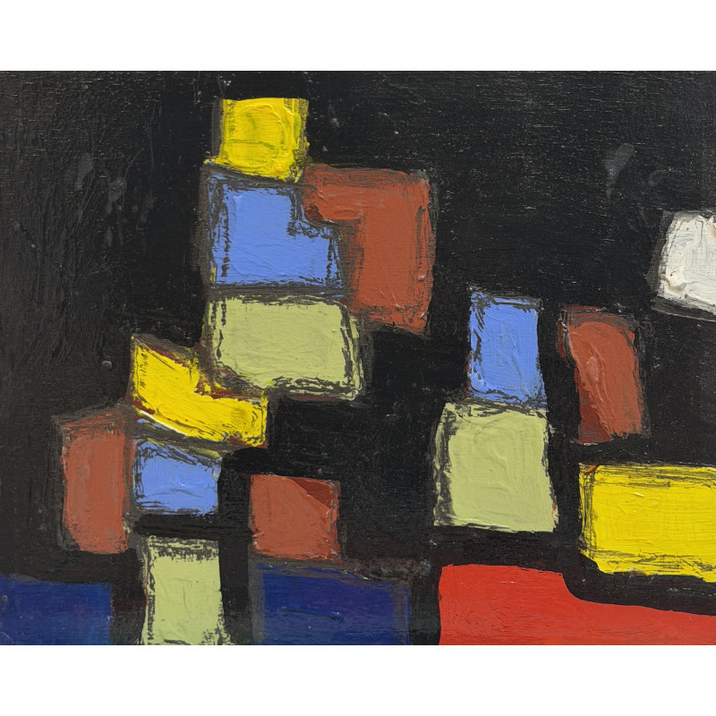 Salvatore D’Imperio – Tecnica mista su tavola 20x25 cm