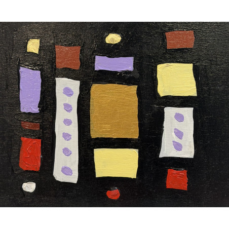 Salvatore D’Imperio – Tecnica mista su tavola 20x25 cm