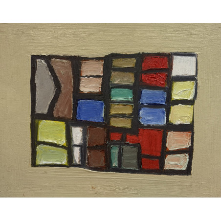Salvatore D’Imperio – Tecnica mista su tavola 20x25 cm