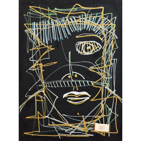 Salvatore D’Imperio – Tecnica mista su tela (1998) – 30×40 cm – Opera firmata