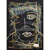Salvatore D’Imperio – Tecnica mista su tela (1998) – 30×40 cm – Opera firmata