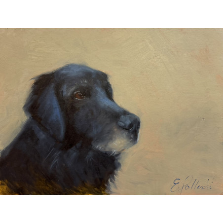 Ernestina Palleschi "Il mio caro Still" Olio su tavola 30x40 cm, Firmato e Certificato