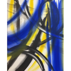 Sara Ippoliti - Tecnica mista su tela - 2023 - 100 x 80 cm - Certificato