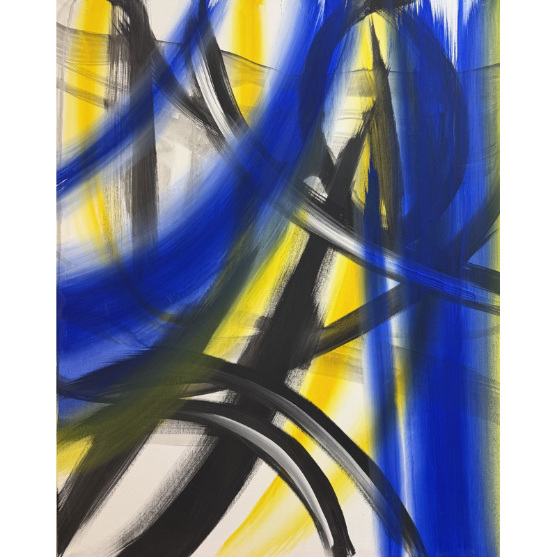 Sara Ippoliti - Tecnica mista su tela - 2023 - 100 x 80 cm - Certificato