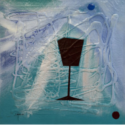 Salvatore D’Imperio – Tecnica mista su tela 2008| Opera firmata 50×50 cm