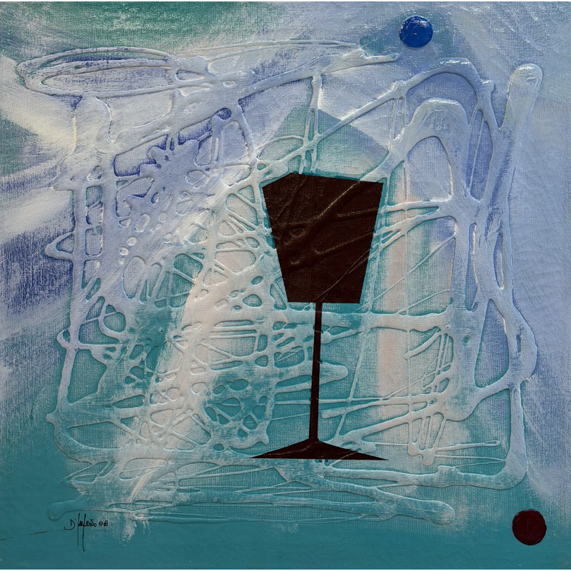 Salvatore D’Imperio – Tecnica mista su tela 2008| Opera firmata 50×50 cm