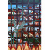 Gaspare Mutolo – Paesaggio Tipico Siciliano (1999) | Olio su Tela 60×90 cm, Firmato