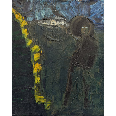 Salvatore D’Imperio – Tecnica mista su tela (1993) 40x50  cm | Opera Firmata