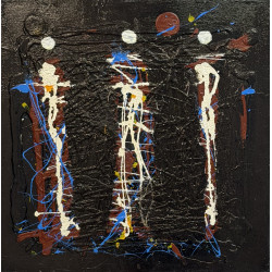 Salvatore D’Imperio – Tecnica mista su tela (2008) 50x50  cm | Opera Firmata