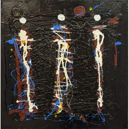 Salvatore D’Imperio – Tecnica mista su tela (2008) 50x50  cm | Opera Firmata