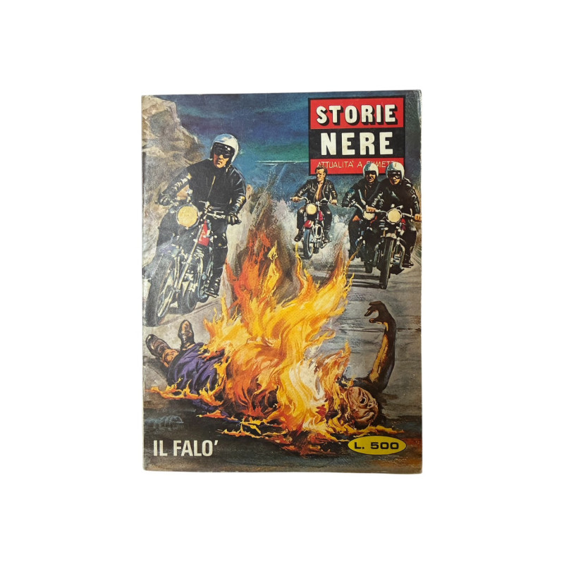 Storie Nere – Il Falò | Fumetto Noir Vintage | Attualità a Fumetti