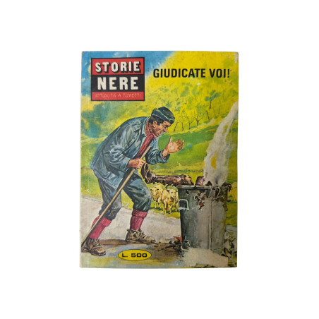Storie Nere – Giudicate voi! | Fumetto Noir Sociale Vintage