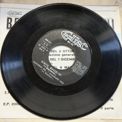 Disco 45 giri I Discorsi (1935–1944) | Benito Mussolini Vinile Storico d’Epoca Cedisc