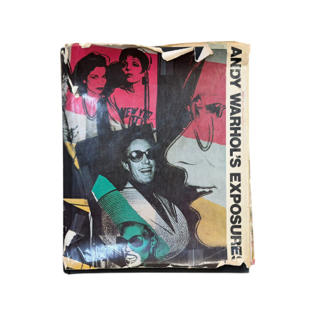 Andy Warhol’s Exposures libro firmato con certificato Beckett