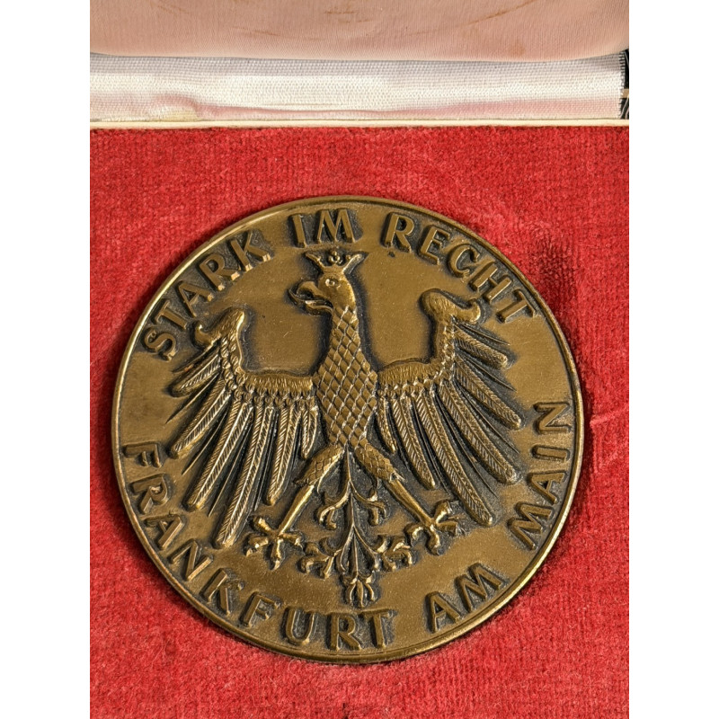 Medaglia Stark im Recht Frankfurt am Main commemorativa