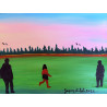 Gaspare Mutolo – Olio su Tela 30×40 cm (2023) | Figure nel Paesaggio | Opera Firmata