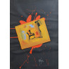 Salvatore D’Imperio tecnica mista su tela 50x70 cm 2019 opera firmata