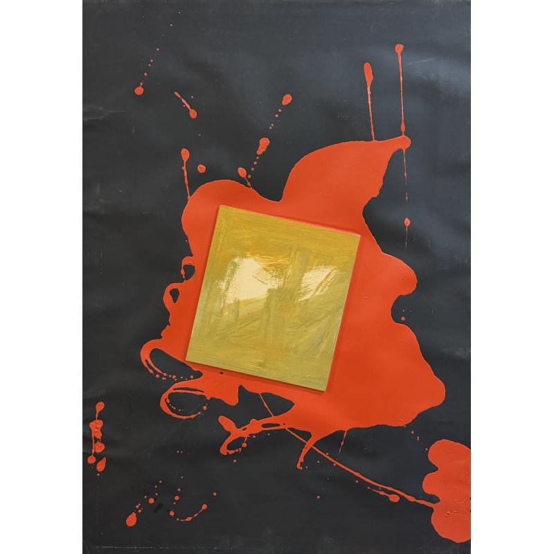 Salvatore D’Imperio tecnica mista su tela 50x70 cm 2019 opera firmata