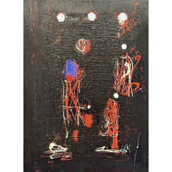 Salvatore D’Imperio tecnica mista su tela 60x80 cm 2017 opera firmata