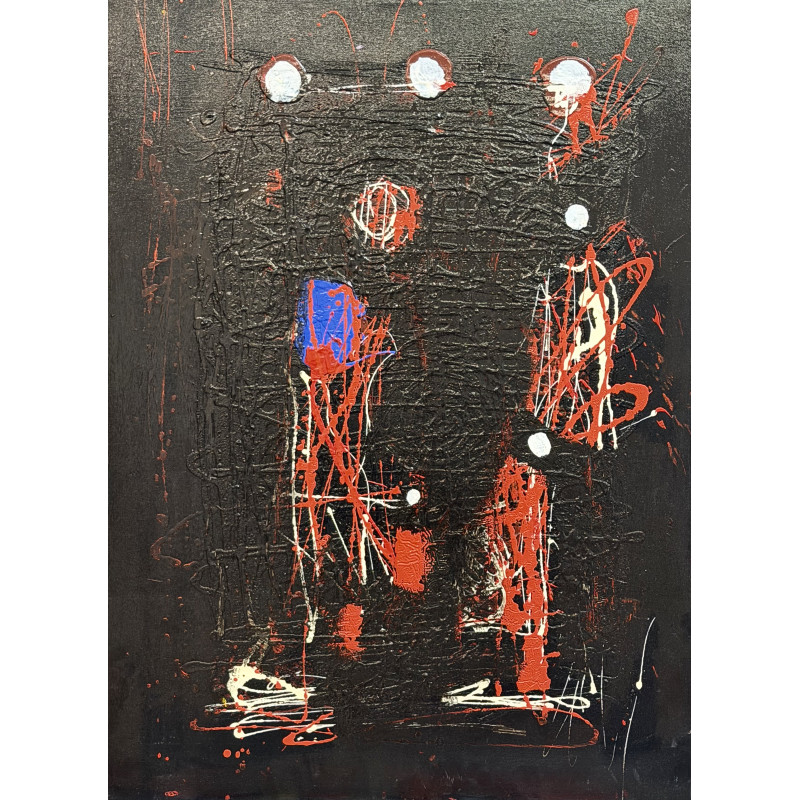 Salvatore D’Imperio tecnica mista su tela 60x80 cm 2017 opera firmata