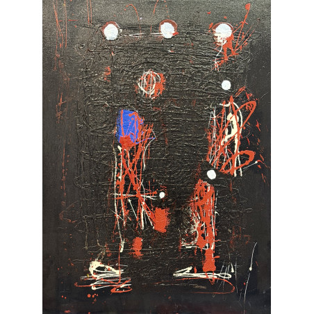 Salvatore D’Imperio tecnica mista su tela 60x80 cm 2017 opera firmata