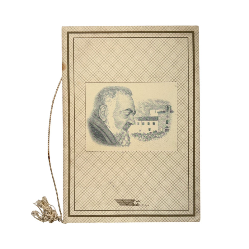 Cartella Filatelica Padre Pio Poste Italiane – Folder Francobolli Commemorativi