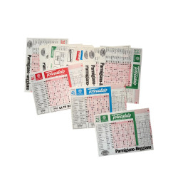 98 Schedine Totocalcio 1992 Originali – Lotto Memorabilia Calcio Vintage