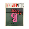 Bolaffiarte n.9 Aprile 1971 – Copertina Valerio Adami | Rivista Arte Vintage