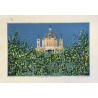 Ettore Fico Basilica di Superga Serigrafia Firmata e Numerata 50×70