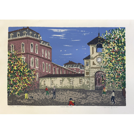 Ettore Fico Venezia Reale Serigrafia Firmata e Numerata 50x70