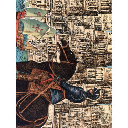 Angelo Maynardi Araldi La Scoperta dell’America Litografia Firmata e Numerata 65x80