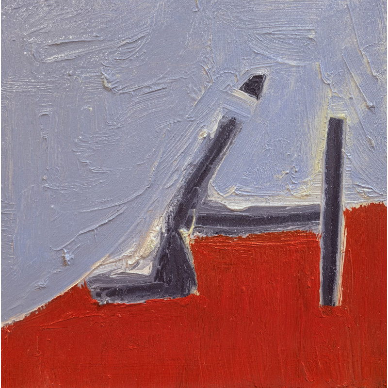 Salvatore D’Imperio “Frammenti – Il Vecchio Capo” | Tecnica mista su tavola 20×20 cm