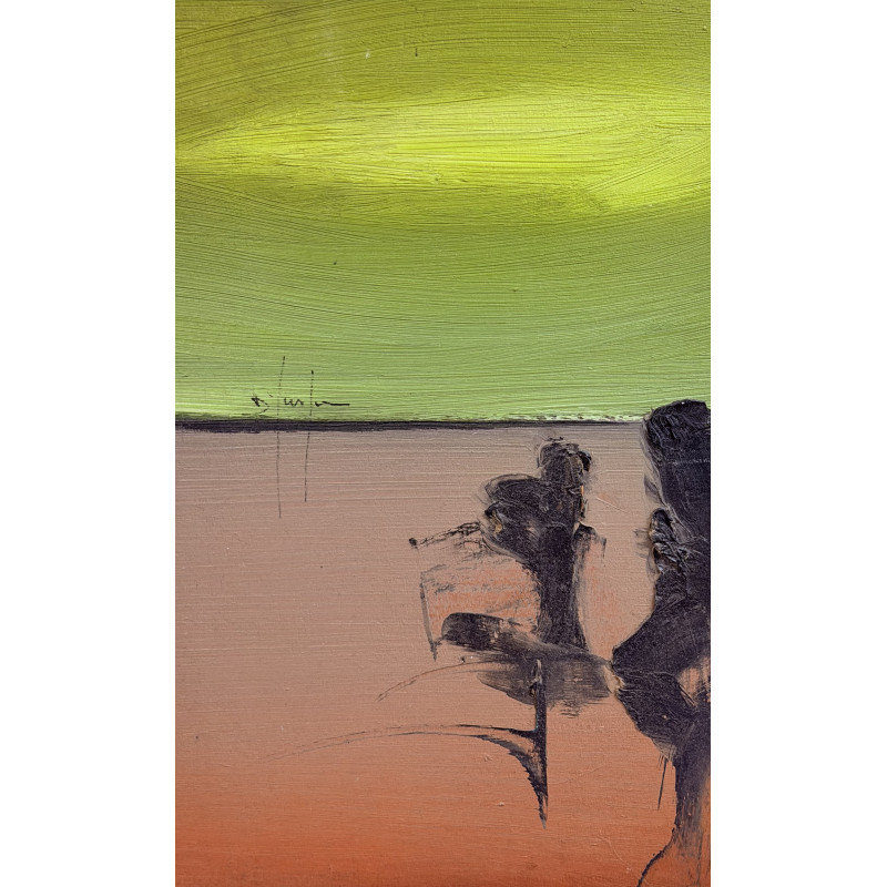 Salvatore D’Imperio “I Musicanti di Brema” – Tecnica mista su tavola 18×30 cm