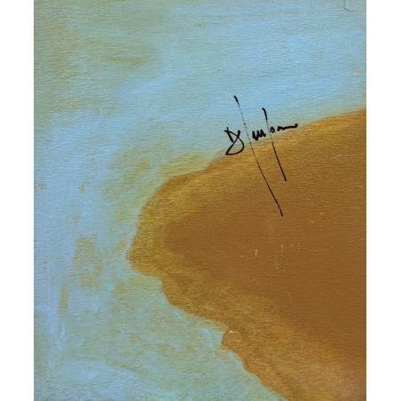 Salvatore D’Imperio “Marina” – Tecnica mista su tavola 15×18 cm (2015)