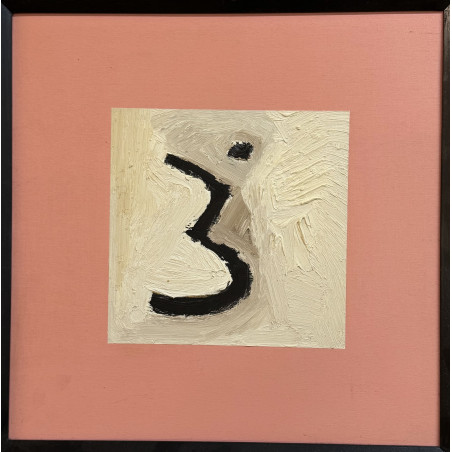 Salvatore D’Imperio “Frammenti” – Olio su tavola 44×44 cm (2018)