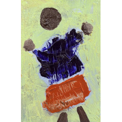 Salvatore D’Imperio – Tecnica mista su tavola 15×10 cm