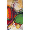 Gheorghe Miron "Zucchine" Olio su tela 50 x 70 cm, 2023 , Firmato e Certificato