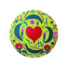 Gaspare Mutolo – Cuore Astratto | Tela Tonda 30×30 cm (2023) Firmata