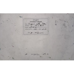 Maurizio Tornese – “Viaggio sulla Terra” | Acrilico su carta 25×16,3 cm – Certificato