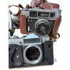 Fotocamere e cinepresa vintage da collezione – Lotto non testato