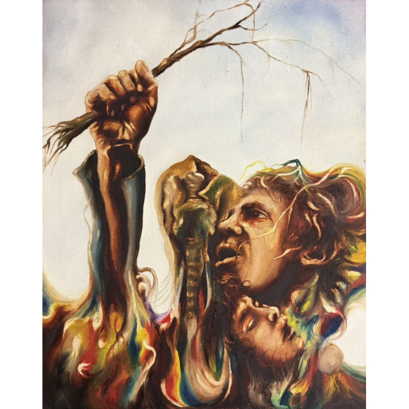 Anto J. Mariani – Olio su tela 1971 | Opera figurativa firmata
