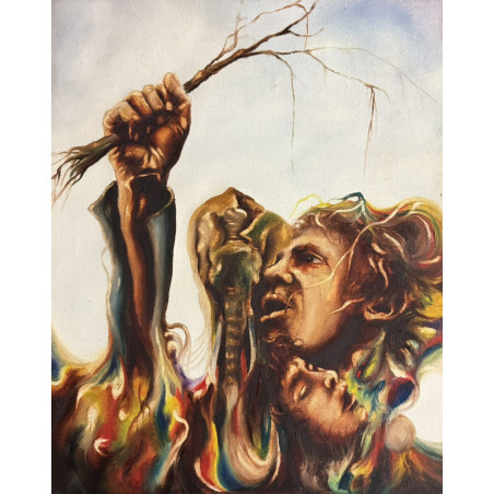 Anto J. Mariani – Olio su tela 1971 | Opera figurativa firmata