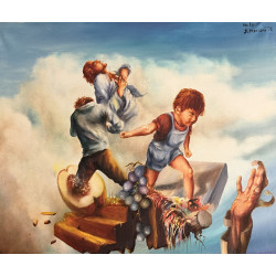 Anto J. Mariani – Olio su tela 1972 | Opera firmata 50x60 cm