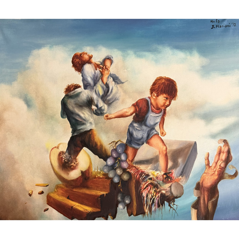 Anto J. Mariani – Olio su tela 1972 | Opera firmata 50x60 cm