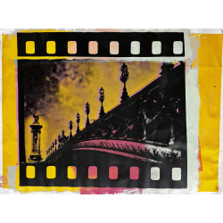 Steve Kaufman (SAK) – Paris | Serigrafia su Tela Firmata 131×100 cm