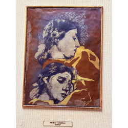 Michele Cascella – Serafina | Opera su argento, edizione certificata L.C.L.