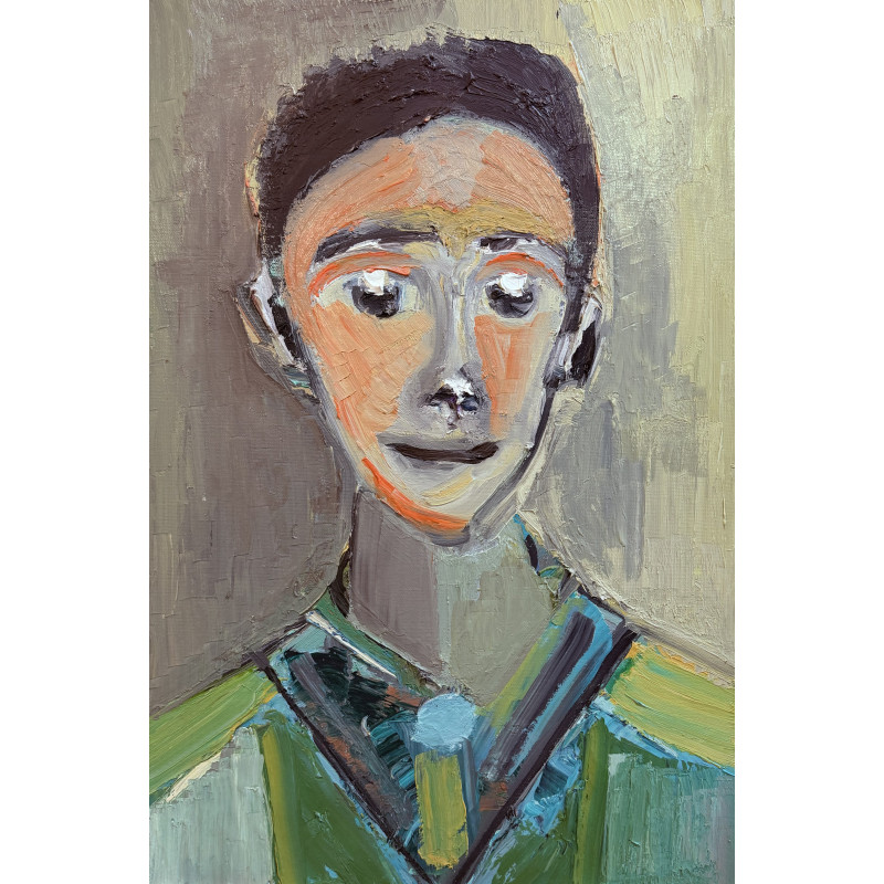 Salvatore D’Imperio – Ritratto | Olio su tela 60×40 cm (2019)